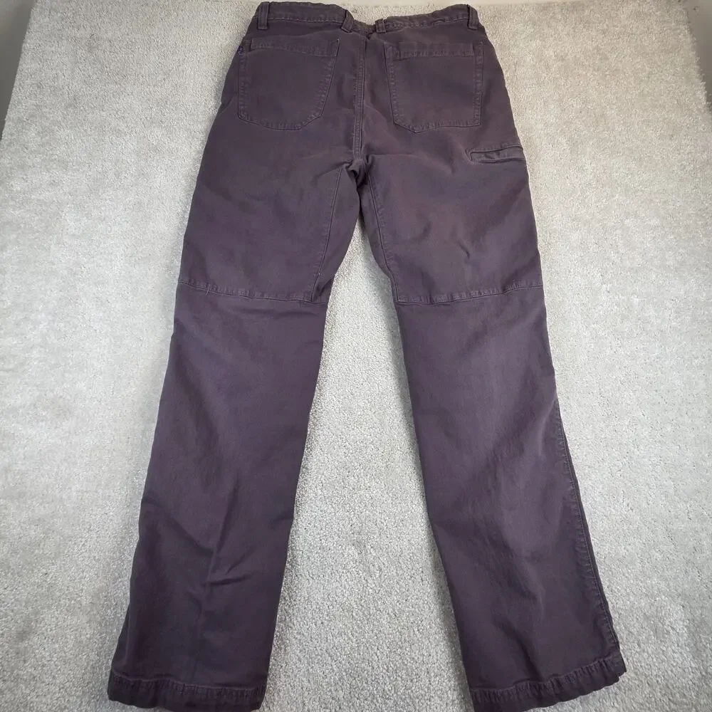 HUK Trawler Fishing Pants Mens 36 Fits 34x31 Gray Articulated Knee H2000055